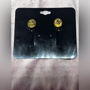 Disney Gold Clip-On Earrings